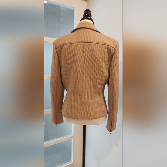 Talbots Tan Textured Blazer - Picture 8 of 14